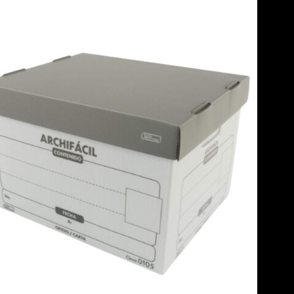 CAJA ARCHIVO PLAST. CTAOFI PRINTA 105 36.5X30.5X25CM.E10